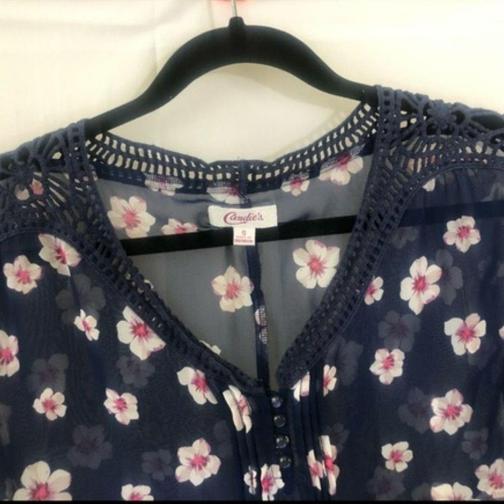 Candies Floral Blouse
